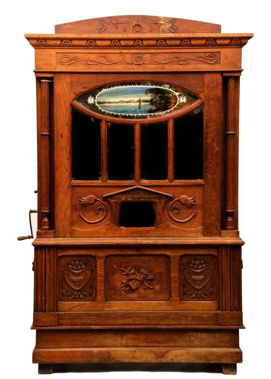 Belgian Coin Operated Barrel Orchestrion Music Box (1 of 10)