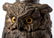 Zinc Alloy Figural Cast Owl Lamp with Glass Eyes - 4