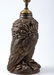 Zinc Alloy Figural Cast Owl Lamp with Glass Eyes - 7