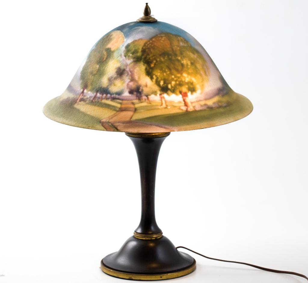 Signed "The Pairpoint Corp's" Table Lamp (1 of 8)