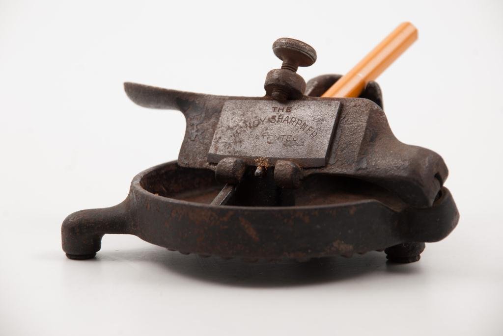 "The Handy Sharpener" Cast Iron Pencil Sharpener (1 of 5)