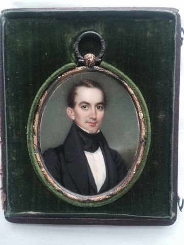 (19th c.) Portrait Miniature of a Gentleman (1 of 2)