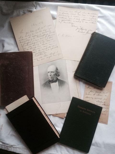 Herbert Spencer Books and Ephemera (1 of 1)