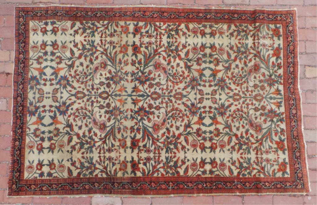 Antique Sereghan Saruk Rug (1 of 4)
