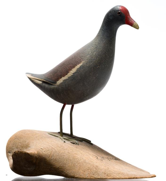 Robert Morse Carved & Painted Miniature Decoy (1 of 8)