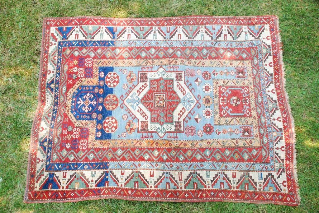 (19th c.) Oriental Caucasian Carpet (1 of 5)