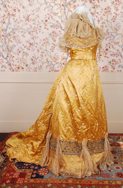 Keily (19th c.) Victorian Two Piece Silk Dress (1 of 10)