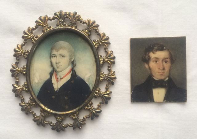 (18th and 19th c.) Portrait Miniatures (1 of 3)