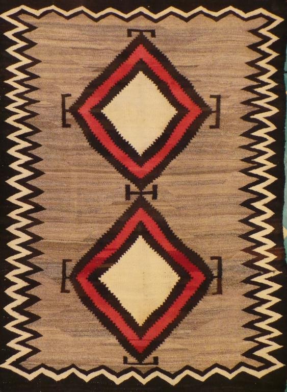 Native American Indian Woven Wool Blanket (1 of 4)