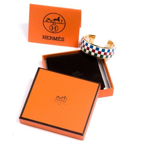 Hermes Leather Bracelet (1 of 4)