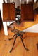 1915 Adjustable Cast Iron and Oak Book Stand - 3