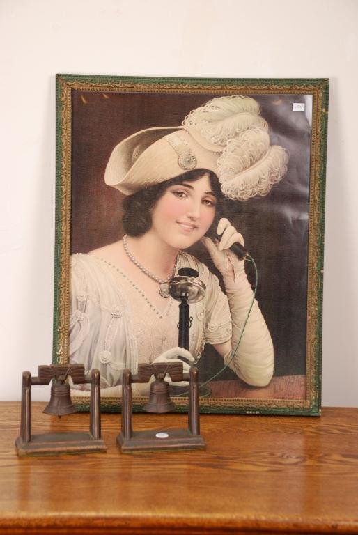 Candlestick Phone Print and Liberty Bell Bookends (1 of 6)