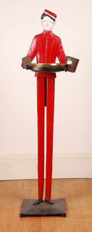 Johnny Philip Morris Smoking Stand: Height 34 inches