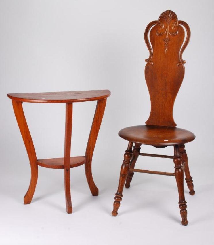 Hall Chair and Small Side Table (1 of 7)