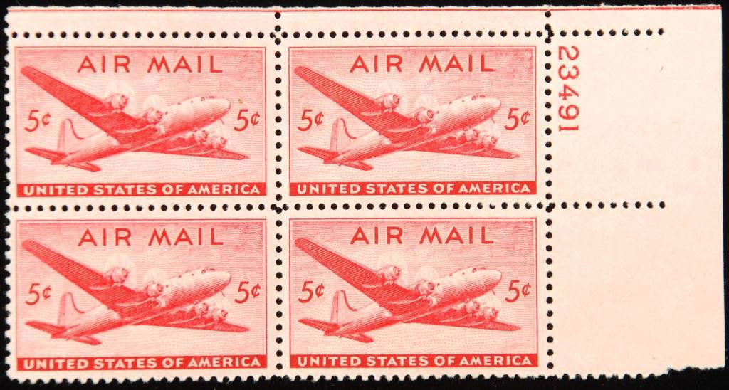 Scott #C32 5 Cent Four-Motor Transport (1 of 1)