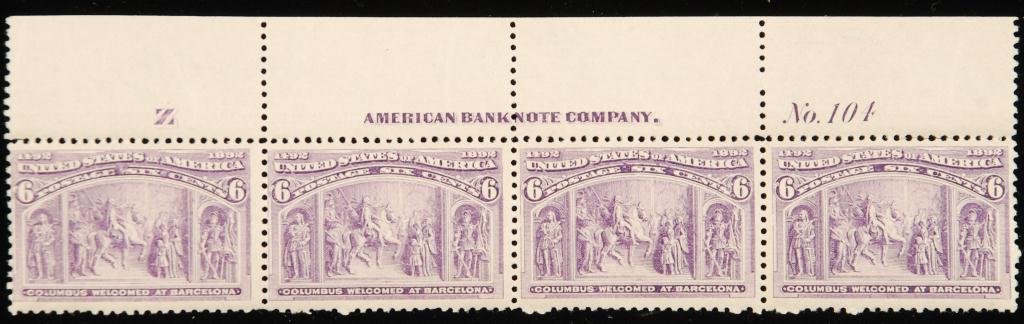 6c Columbian Scott #235 (1 of 1)