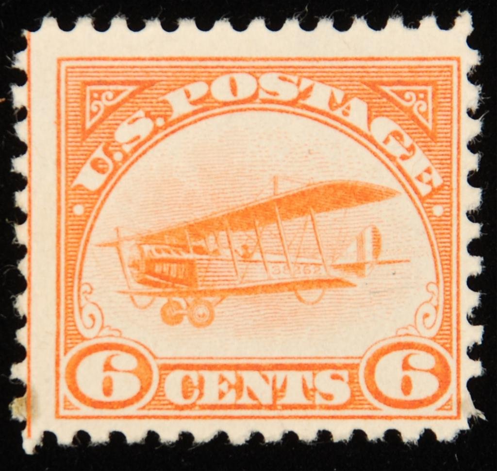 Scott #C1 Air Curtiss Jenny 6c: Scott #C1 Air Curtiss Jenny 6c