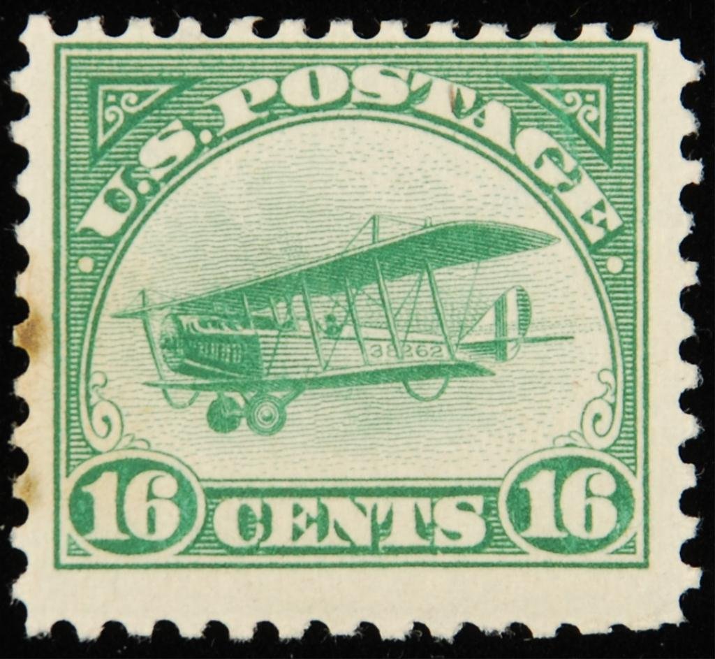 Scott #C2 Air Curtiss Jenny 16c: Scott #C2 Air Curtiss Jenny 16c