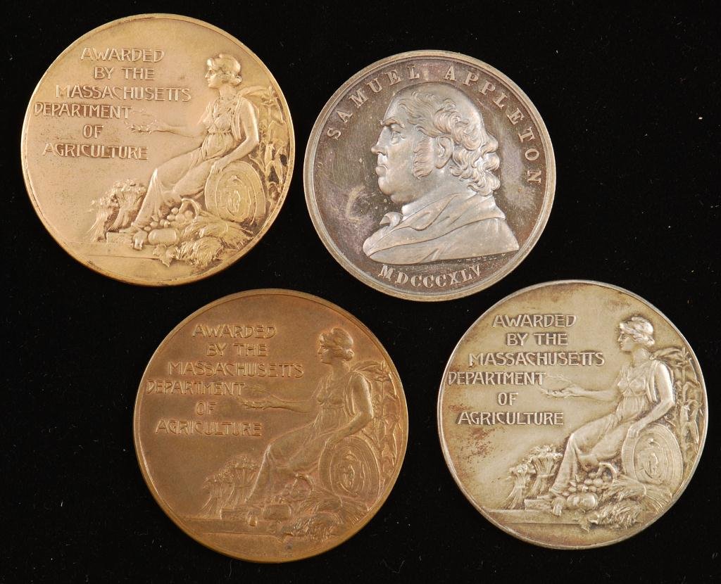 Samuel Appleton Horticultural Society Medal Etc. (1 of 3)