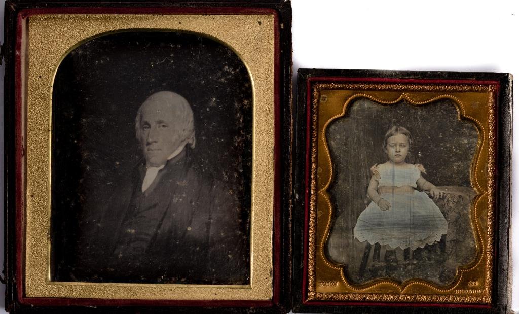 Judge James Campbell 1/4 Plate Daguerreotype (1 of 5)