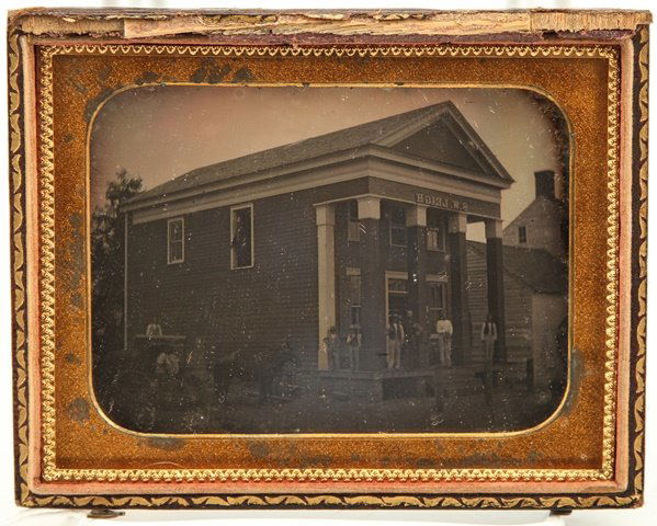 1/4 Plate Daguerreotype Perhaps of Photographers Studio (1 of 9)