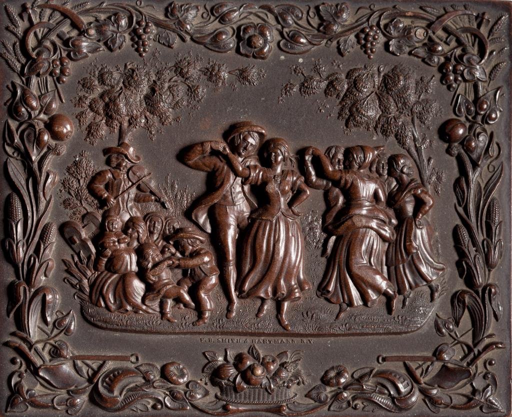 The Country Dance Thermoplastic Case 1856: S. Peck & Co.