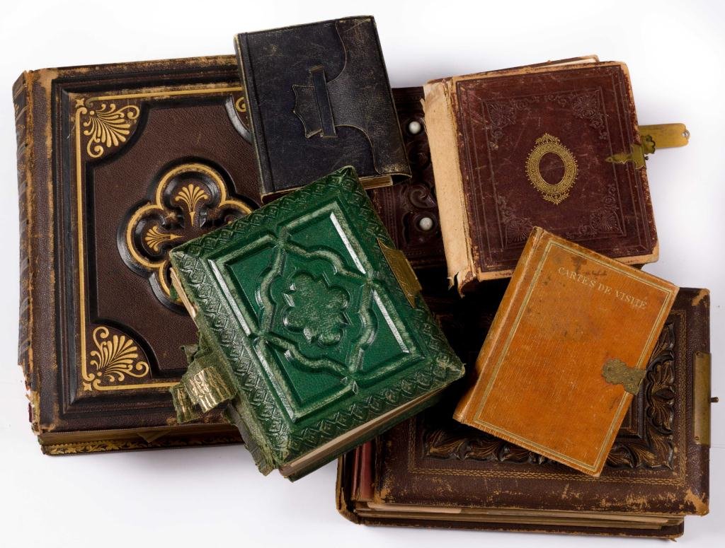 (7) Albums of CDV's and Tin Types, Gem Albums (1 of 7)