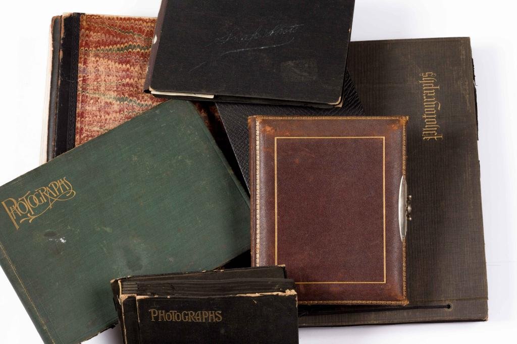 (8) Plus Photo Albums Circa 1890-1920 (1 of 10)