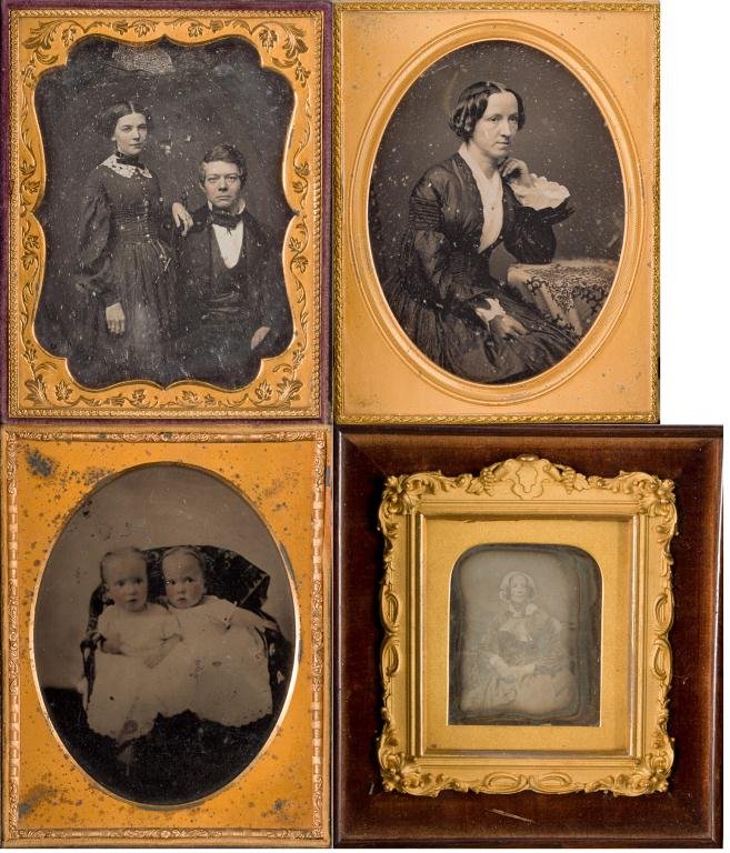 1/2, 1/4, 1/6 Plate Daguerreotypes, 1/2 Plate Tin (1 of 7)
