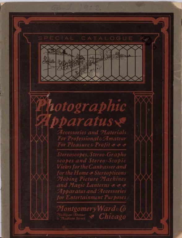 1902 "Photographic Apparatus" Special Catalogue (1 of 8)