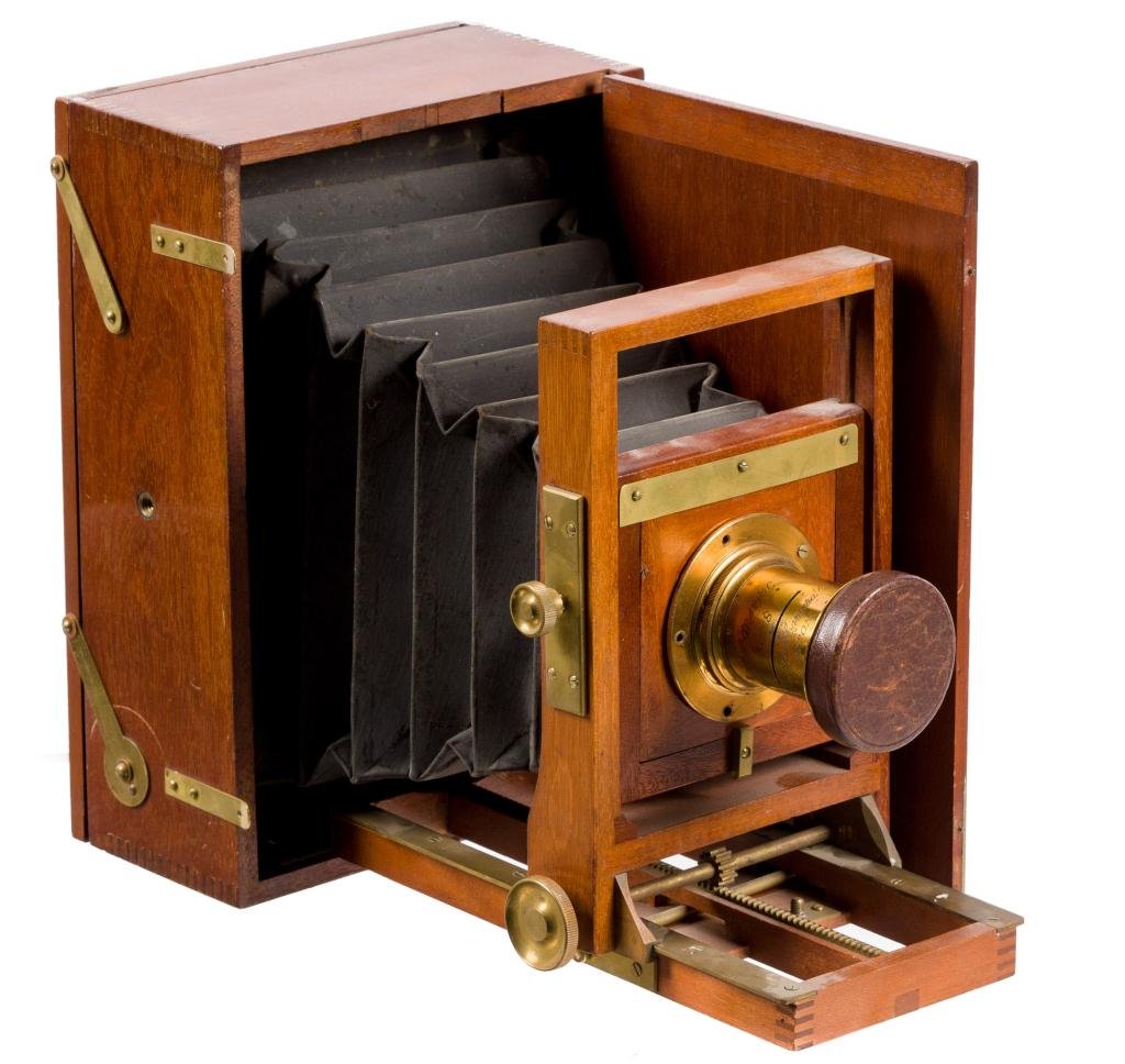 Rare Blair Lucidograph Folding Plate Camera c.1885 (1 of 9)