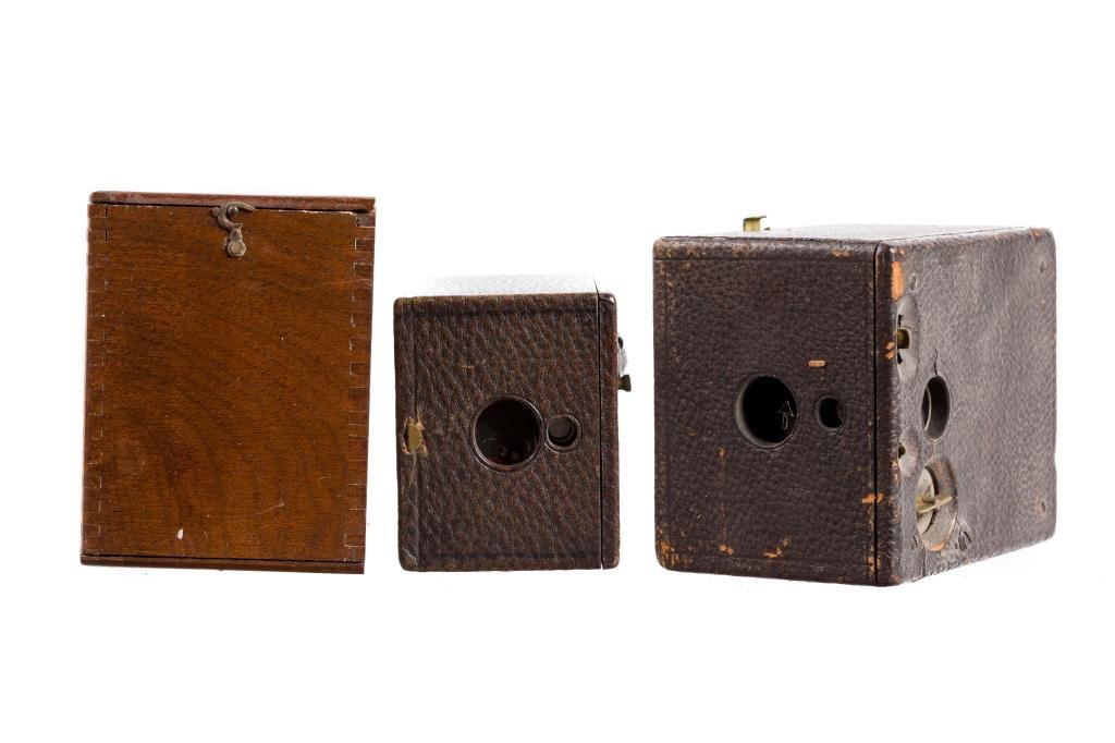 Baby Hawk Eye Pocket Kodak, (2) Ingersol Mini Cameras (1 of 9)