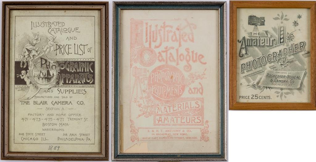 (3) Framed Pieces of Photographic Booklets (1 of 4)