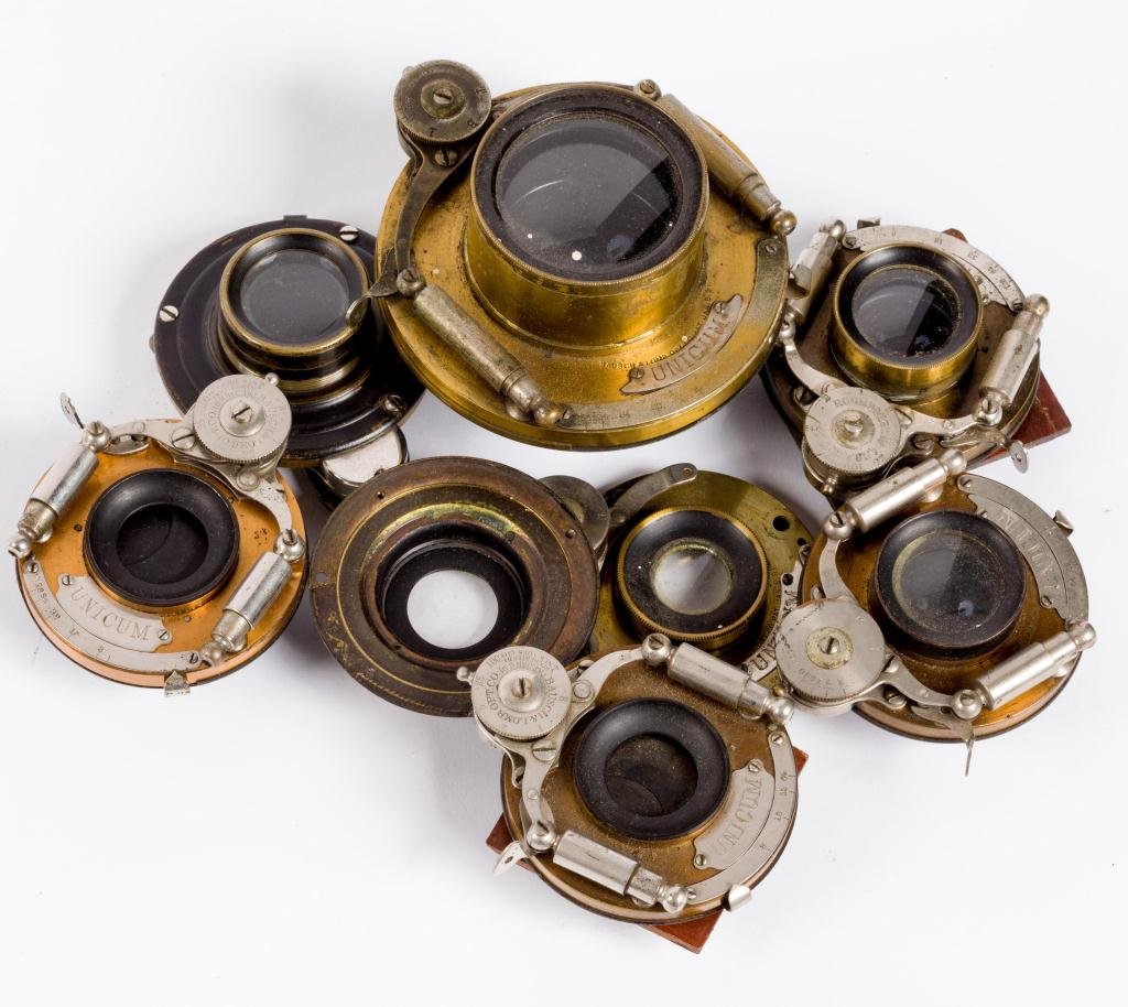 (7) Unicum Shutters with Bausch & Lomb Lenses Etc (1 of 8)