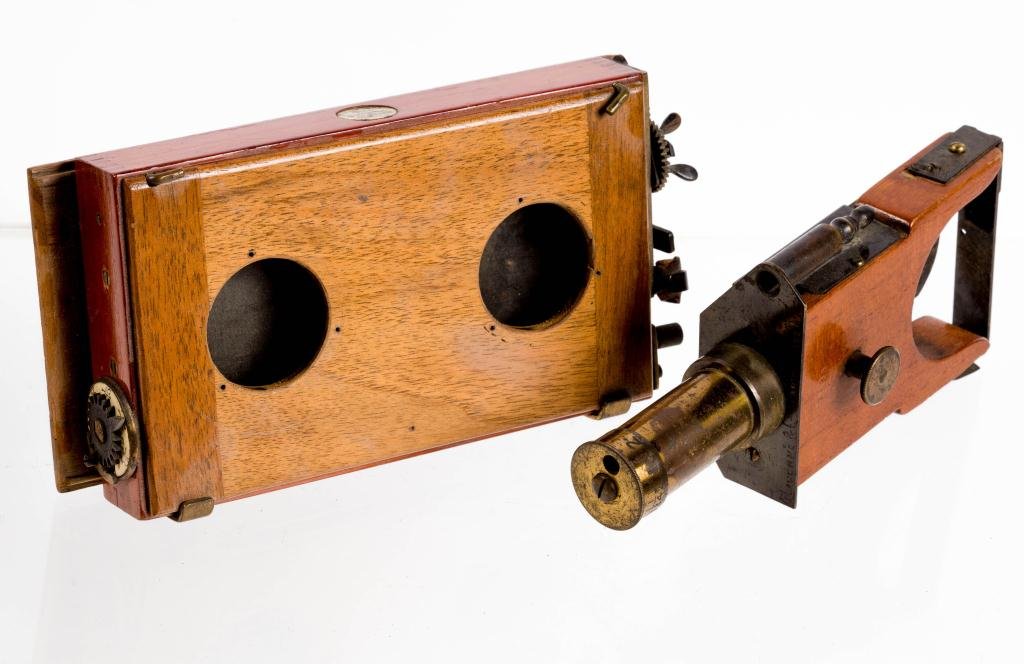 Instantane Drop Shutters Laverne & Co. Paris Etc.: (1) Thornton -Pickard. Stereoview timer.