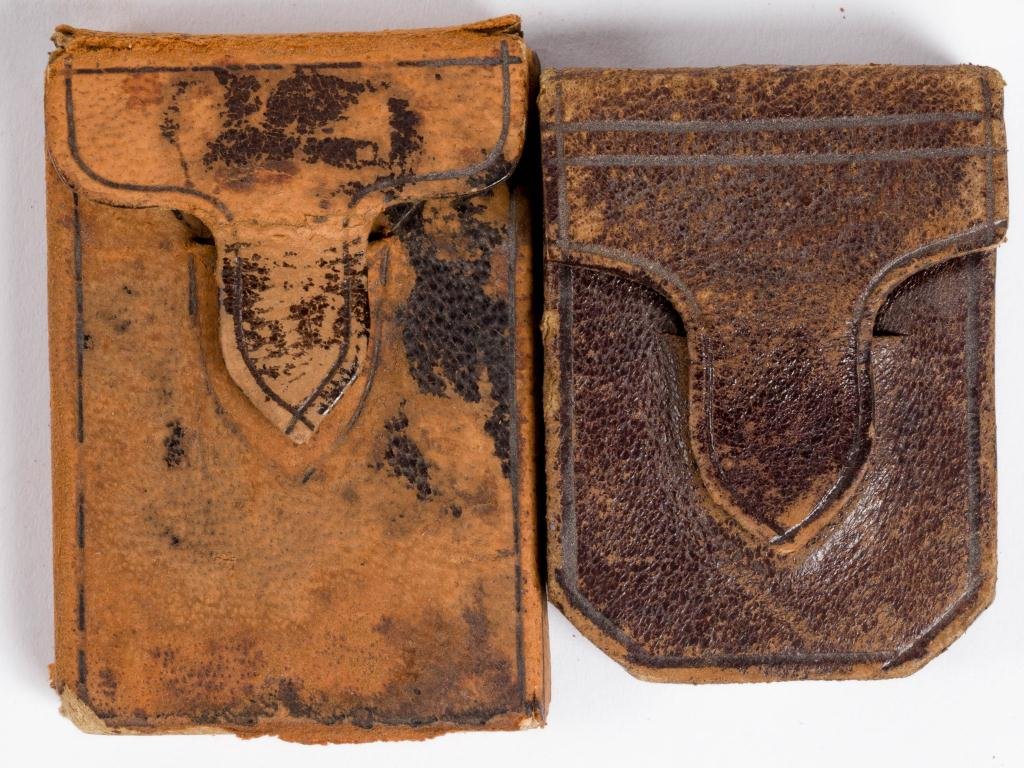 (2) Small Leather Envelopes of Apertures (1 of 4)