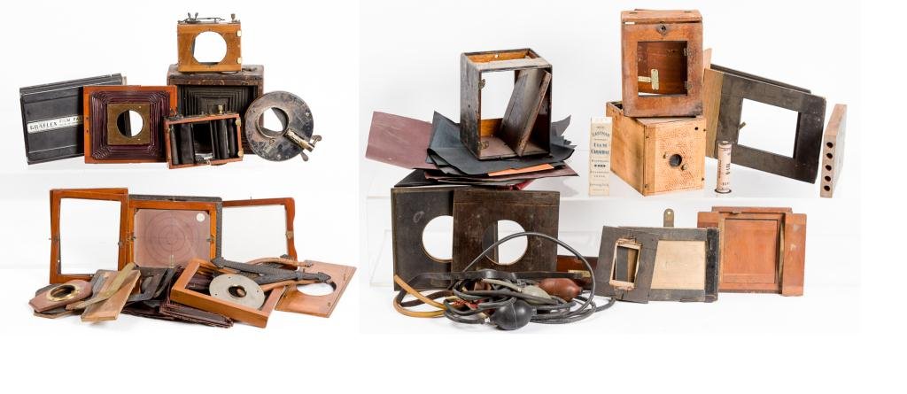 Large Lot of Early Camera Parts (1 of 10)