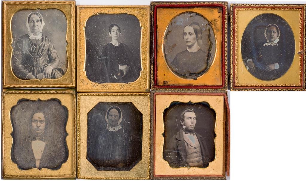 (7) 1/6 Plate Daguerreotypes (1 of 7)