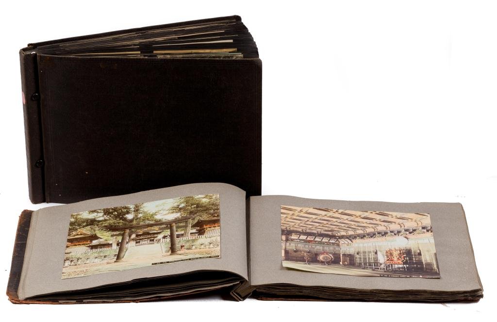 (2) Photo/ Postcard Albums of China, Japan Etc. (1 of 10)
