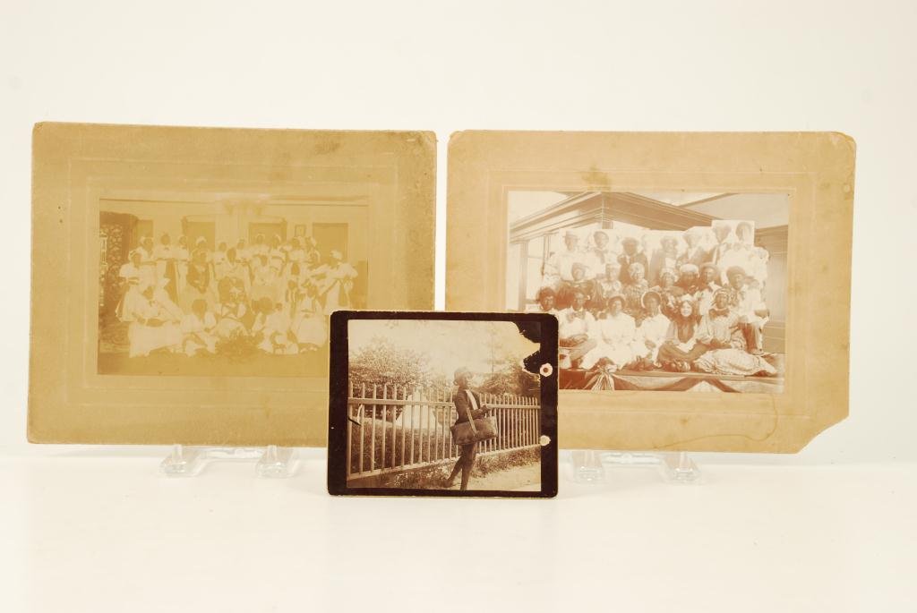 (3) Early (20thc. ) Black Americana Photographs (1 of 4)