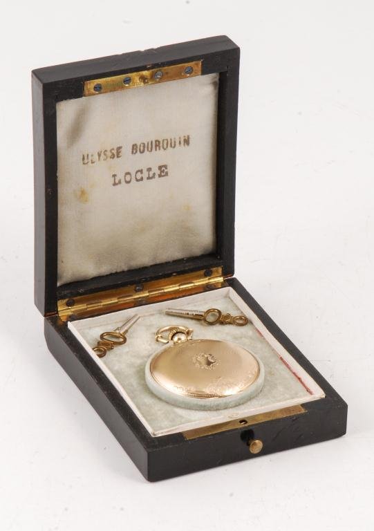 18K GOLD POCKET WATCH (1 of 6)