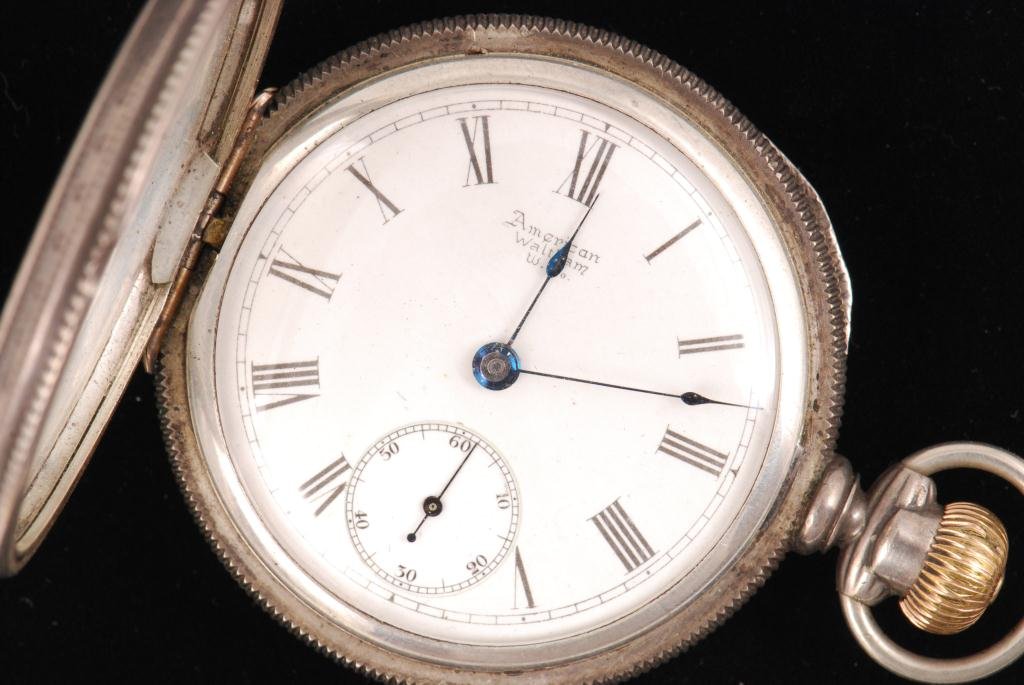 AMERICAN WALTHAM POCKET WATCH SIGNED PS BARTLETT (1 of 7)