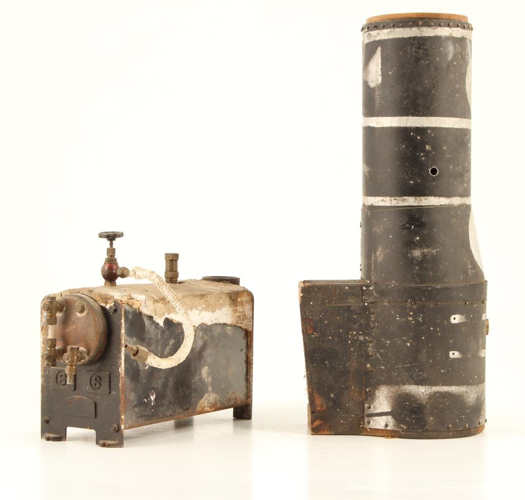 HAND MACHINED STEAM BOILER WITH FURNACE (1 of 4)