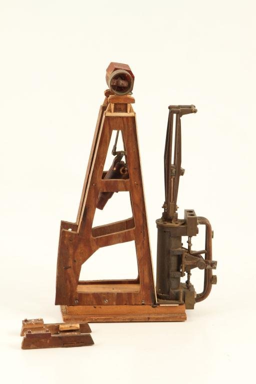 HAND MACHINED WORKING STEAM POWERED DONKEY (1 of 4)