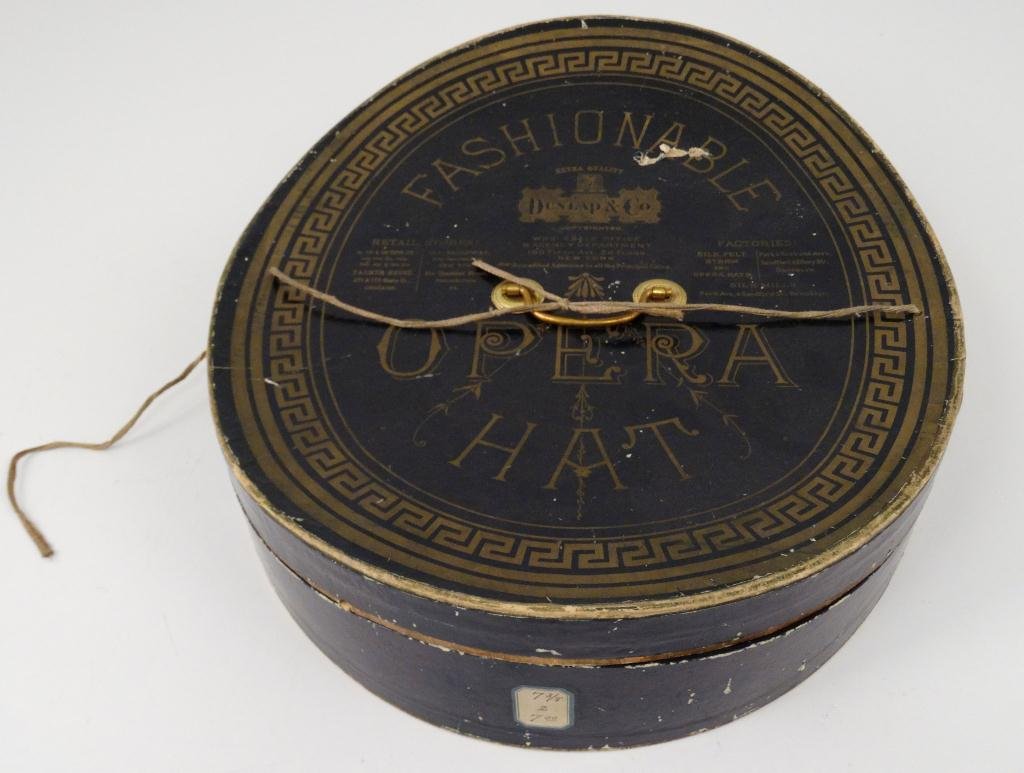 DUNLAP & CO. OPERA HAT NEW YORK CIRCA. 1910 (1 of 7)