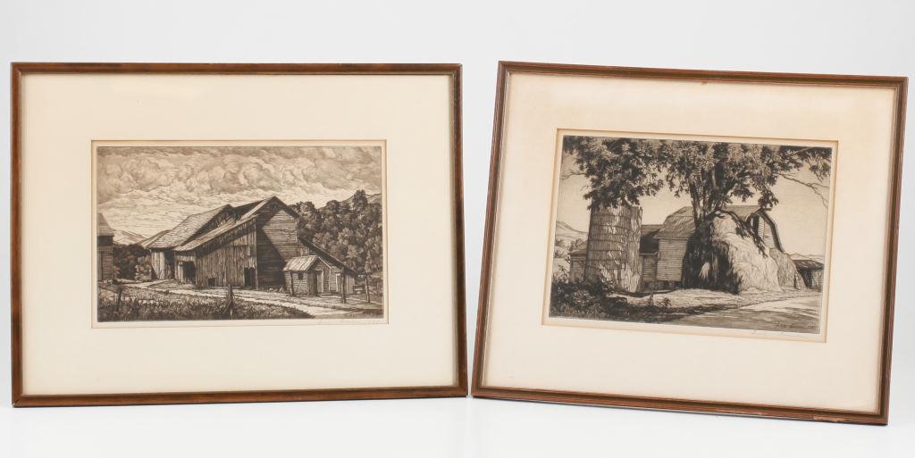 (2) LUIGI LUCIONI ETCHINGS (1 of 7)