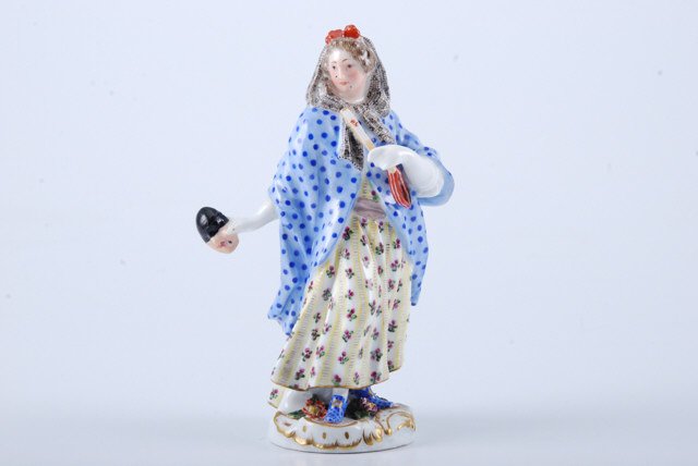 (18th c.) Meissen Masquerade Figurine (1 of 5)