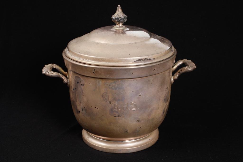 POOLE STERLING SILVER ICE BUCKET (1 of 7)