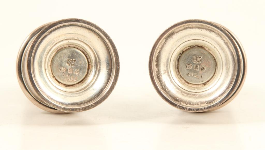 RICHARD COMYNS STERLING SILVER PEPPER SHAKERS (1 of 4)