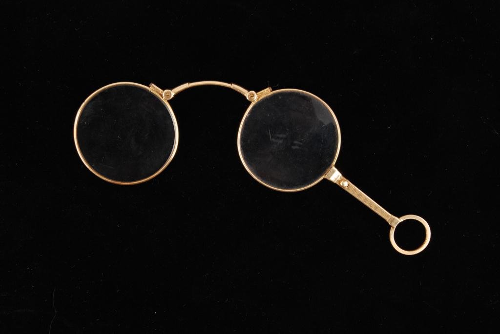 (19th c) C. & H. CO. VICTORIAN LORGNETTE (1 of 3)